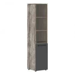 Шкаф-колонка комбинированый MORRIS TREND MHC 42.2 Сосна Нордик Антрацит