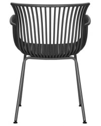 Стул обеденный DOBRIN ROSS (темно-серый (GR-04) без подушки) 4 шт