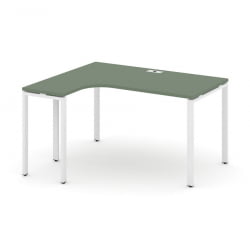 Стол эргономичный левый CONCEPT CN.OSA-002(L) Кобо Белый