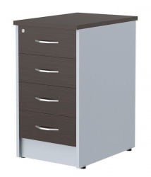 Тумба приставная IMAGO ТП-4.1А Венге Магия Металлик