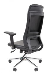 Офисное кресло CHAIRMAN 500 LUX экокожа Черный
