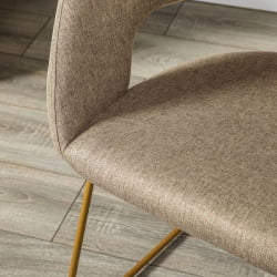 Кресло Hugs К beige/Линк золото