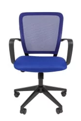 Кресло для оператора Chairman 698 black TW Синее