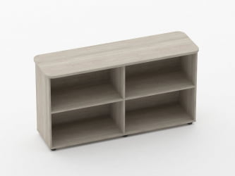 Тумба приставная к столу Glassy 3.18.103 Дуб сантана светлый