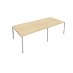 Переговорный стол (2 столешницы) Metal System Б.ПРГ-2.3 Акация/Серый