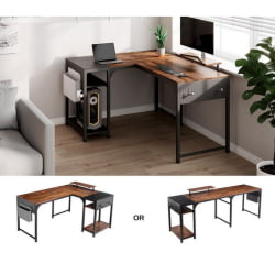 Компьютерный стол EUREKA ZX-L150B-RWB с шириной 150 см Reclaimed Wood