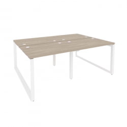 Рабочая станция на О-образном м/к ONIX O.MO-D.RS-4.1.7 Дуб Аттик/Белый