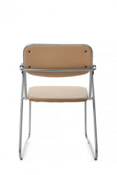 Кресло Nix Plus RCH OMKL-04 Бежевый/Металл окрашенный Хром