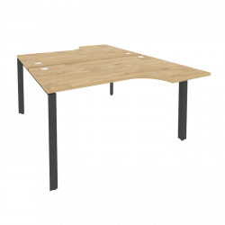 Рабочая станция на П-образном м/к ONIX O.MP-D.SA-2 Тиквуд Светлый/Антрацит