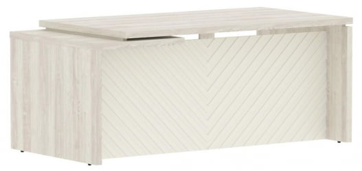 Стол руководителя правый Torr LUX TLCT 189 R Сосна Эдмонд Латте