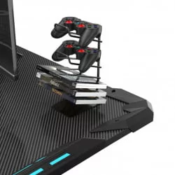 Стеклянный компьютерный стол Eureka Z1-S Pro