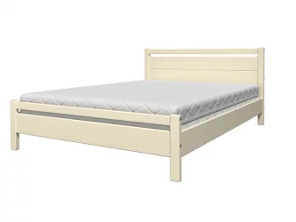 Кровать из массива Вероника 1 200х90 Слоновая кость