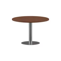 Конференц-стол на 4 человека IMAGO ПРГ-100 Орех Французский-алюминий