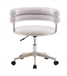 Стул офисный Ponty светло-серый серые ножки