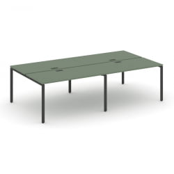 Рабочая станция двухсторонняя на 4 места CONCEPT CN.DRS-005 Кобо Антрацит