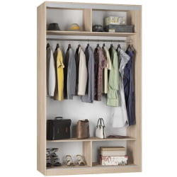 Шкаф-купе B-220х135х60-3(ЯШС-D7D7)