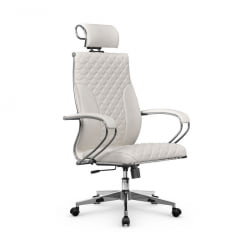 Кресло руководителя Metta L 2c 44C/K116 Infinity Easy Clean (MPES) Комплект 3 Белое