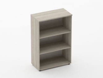 Шкаф средний открытый Glassy 6.12.101 Дуб сантана светлый