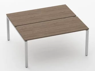 Письменный стол для двоих Deka П-обр. каркас 7.145.16 Дуб Верцаска