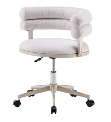 Стул офисный Ponty светло-серый серые ножки