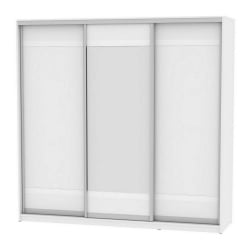Шкаф-купе B-230х235х60-3(Белый-D9D10D9)