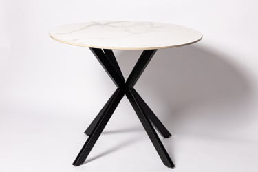 Круглый стол DT 2203 Белый мрамор