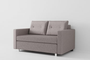 Диван трансформер Лоджия (Berhouse) Цвет фасада: Кемел; Тип: Прямой; Материал фасада: Рогожка