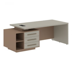 Стол руководителя левый VELION VCT 2190 L Аметист Кобра