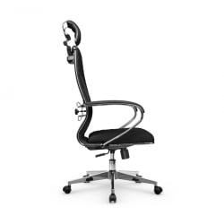 Кресло руководителя Metta L 2c 44C/K116 Infinity Easy Clean (MPES) Комплект 3 Черное