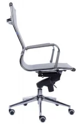 Кресло руководителя Opera M сетка Серый