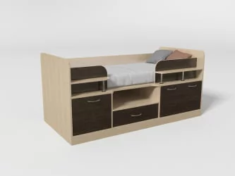 Уголок школьника №7 Дуб молочный/Венге