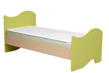 Кровать детская Юниор-11.2 900*2000 Дуб молочный/Синий