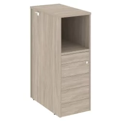 Тумба 5 ящиков TIP-ON проходная,  средняя ONIX O.R-TV-5TIP Дуб Аттик