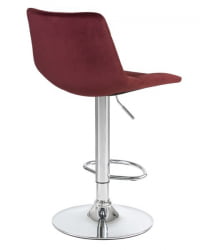 Стул барный DOBRIN TAILOR (винный велюр (MJ9-35)) 2 шт