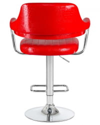 Стул барный DOBRIN CHARLY (красный крокодил) 2 шт