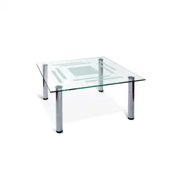 Квадратный стол Робер 8М Хром