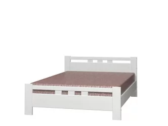 Односпальная кровать Вероника 2 200х90 Белый Античный