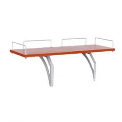 Полка в детскую Polka_z 1/750 (Polka_z 7/750) Яблоня Серый