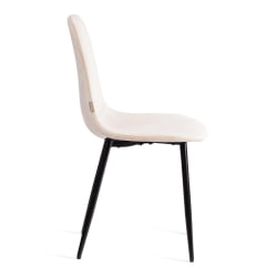 Кухонный стул BREEZE (mod. JSC-58) Велюр/металл , 44 х 53 х 86 см, beige (бежевый) HLR2 / черный
