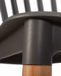 Стул обеденный DOBRIN THEO ножки светлый бук темно-серый GR-04