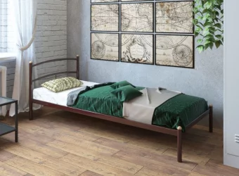 Кровать Хостел 90х200 Коричневый