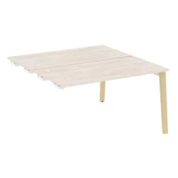 Стол-приставка двойной к опорным элементам ONIX WOOD OW.D.SPR-3.7 Денвер Светлый/Светлый