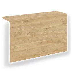 Накладка с подсветкой прямая высокая для О.R-F.MP.V-158 ONIX О.R-NP.V-158.1.S Тиквуд светлый