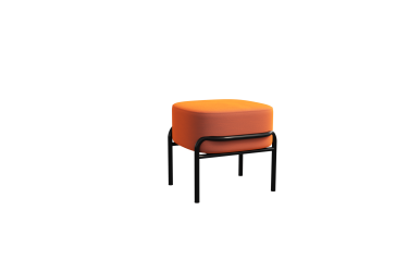 Пуф Флекс ФЛКС-4 Велвет Лукс 72/Металл Черный / FLX-4 Velvet Lux