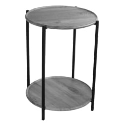 Круглый стол BeautyStyle 21 Орех гикори gray