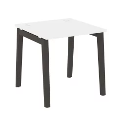 Стол письменный ОНИКС ВООД ОВ.СП-0.8 Белый Бриллиант/Темный / ONIX WOOD OW.SP-0.8