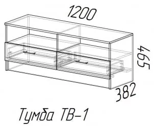 Тумба для гостиной 15070