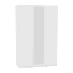 Шкаф распашный R-198х135х45-1-PO-M(Белый)