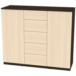 Комод Калисто(K25)1147х1352х468PUSHtoOPEN(Венге-ДМ)