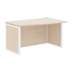 Стол письменный правый КСТЕН-КП КСКПCТ 149Х Р Бук Тиара Белый / XTEN-QP XQPCT 149H R